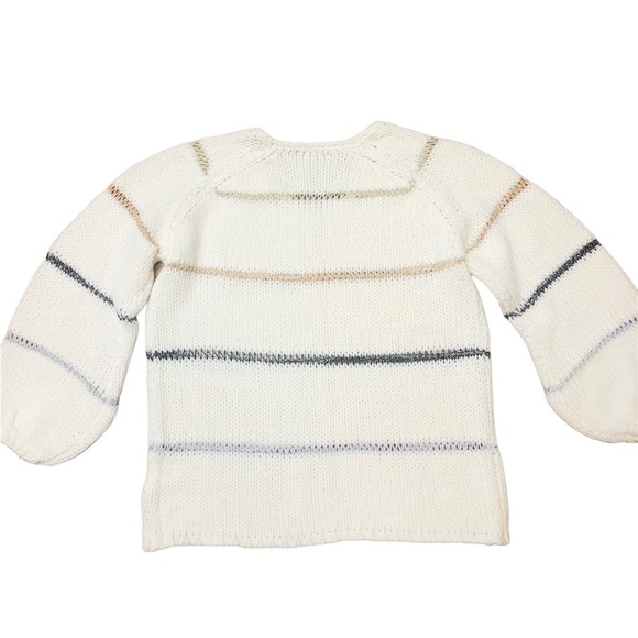 Striped Metallic Sweater by Doe & Rae - Picture 5 of 10